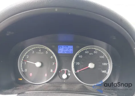 2010 Hyundai Accent Gls from USA, damaged, VIN KMHCN4AC8AU463489